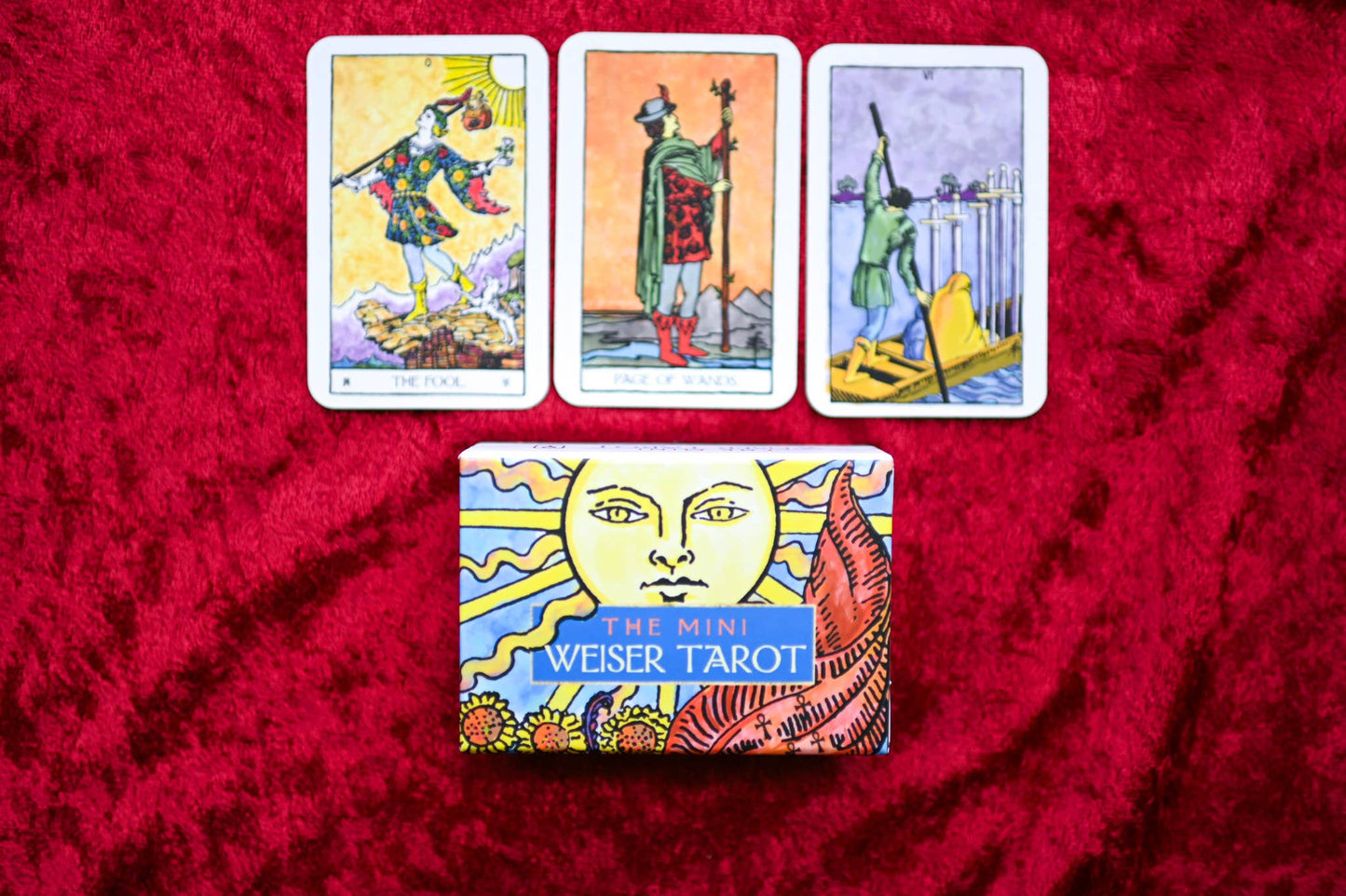 
                  
                    The Mini Weiser Tarot (78 Full-Color Cards, Mini RWS Deck)
                  
                