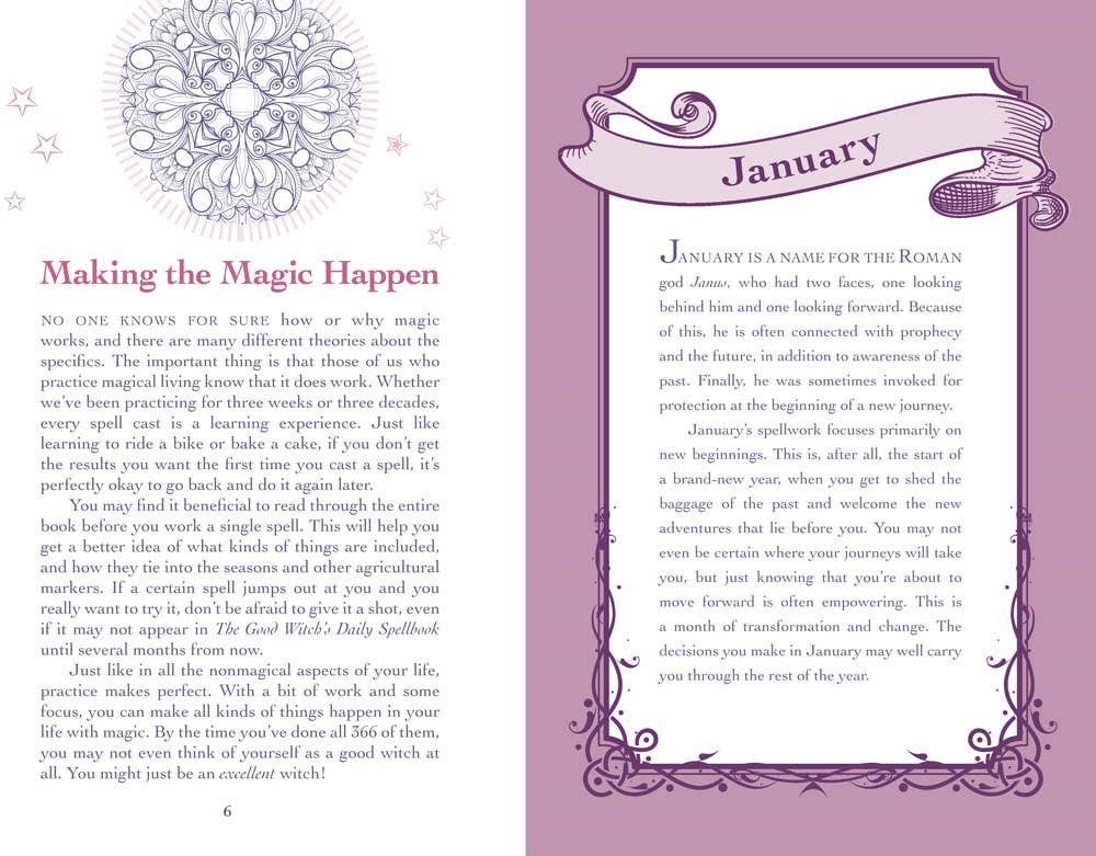 
                  
                    Daily Spellbook for the Good Witch: Quick, Simple, and Practical Magic for Every Day of the Year
                  
                