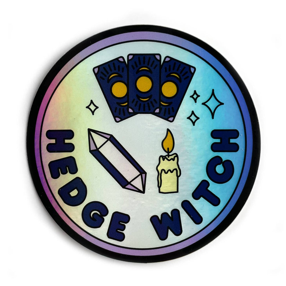 Hedge Witch Holographic Sticker