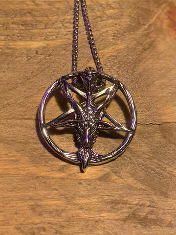 Baphomet Pentagram Necklace