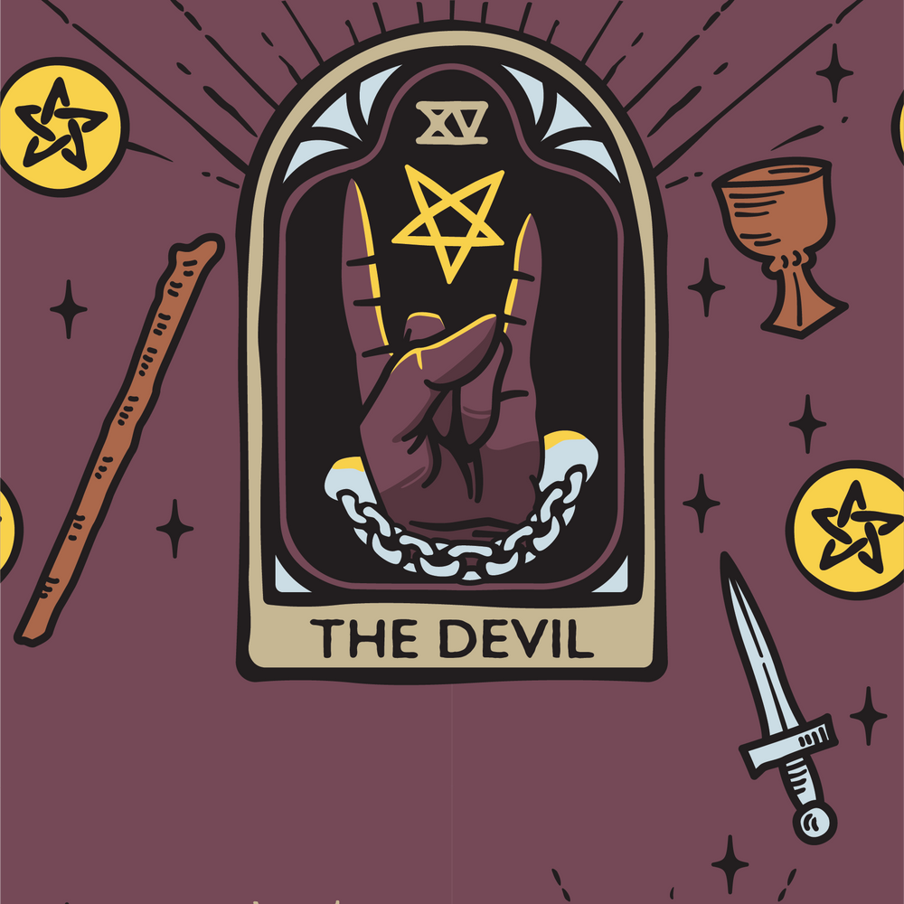 
                  
                    The Devil Tarot Nouveau Crew Socks
                  
                