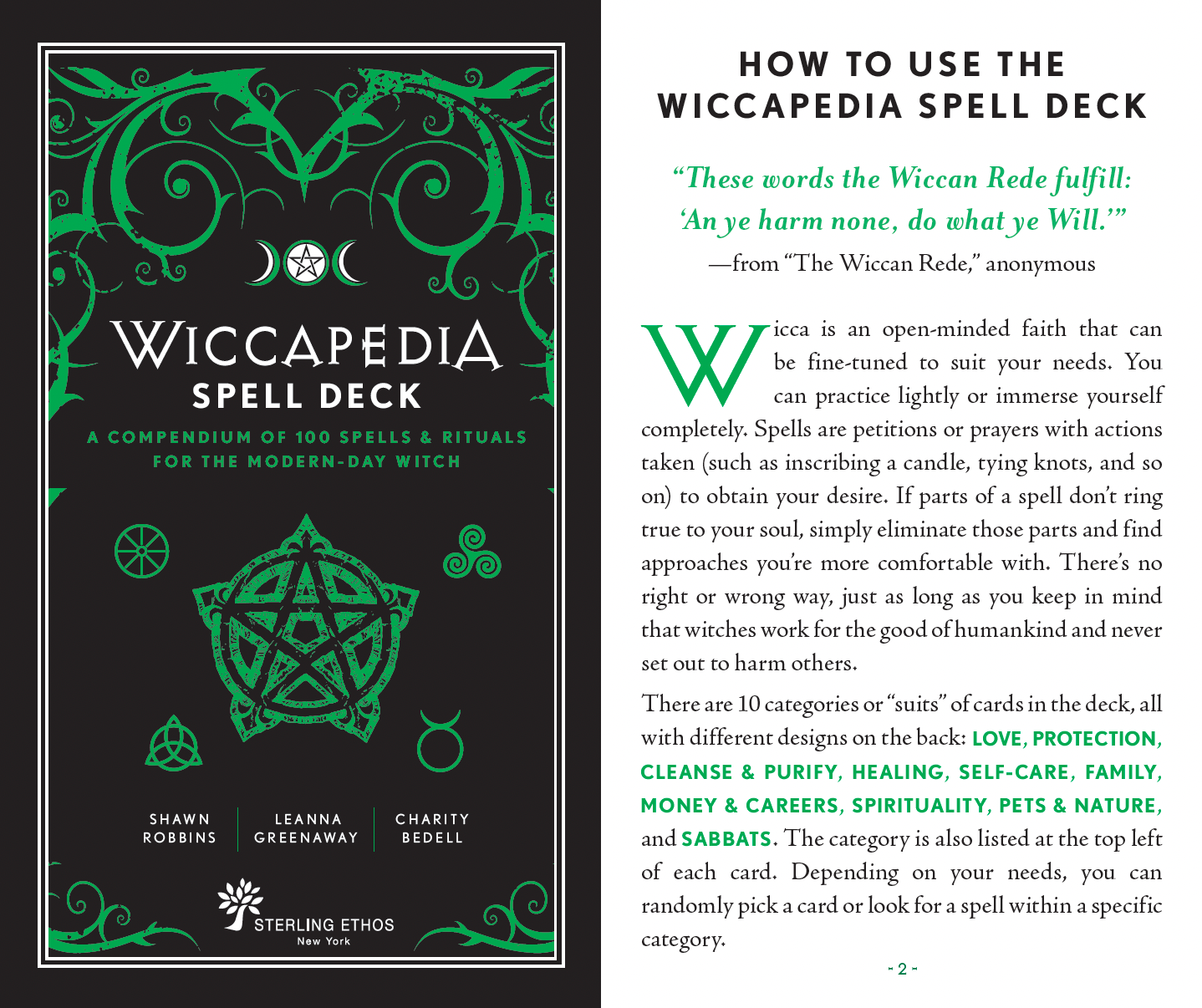 
                  
                    Wiccapedia Spell Deck: A Compendium of 100 Spells & Rituals for the Modern-Day Witch
                  
                