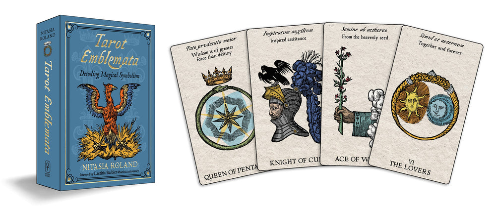 
                  
                    Tarot Emblemata: 83 Cards & 192-Page Guidebook
                  
                