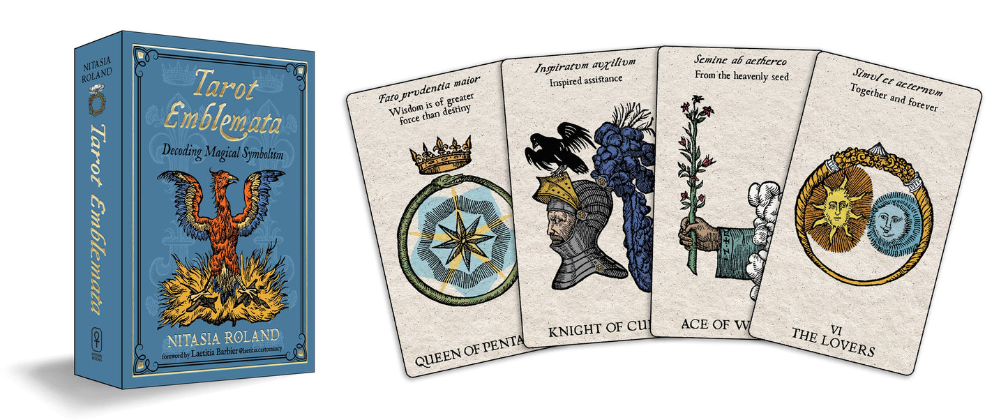 
                  
                    Tarot Emblemata: 83 Cards & 192-Page Guidebook
                  
                
