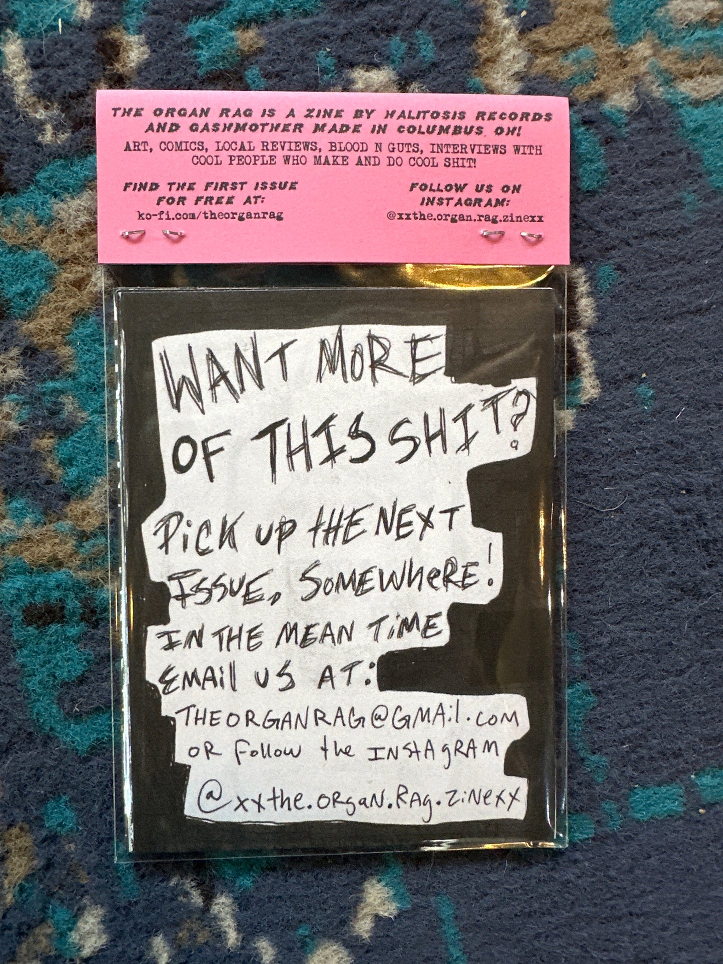 
                  
                    THE ORGAN RAG ZINE
                  
                