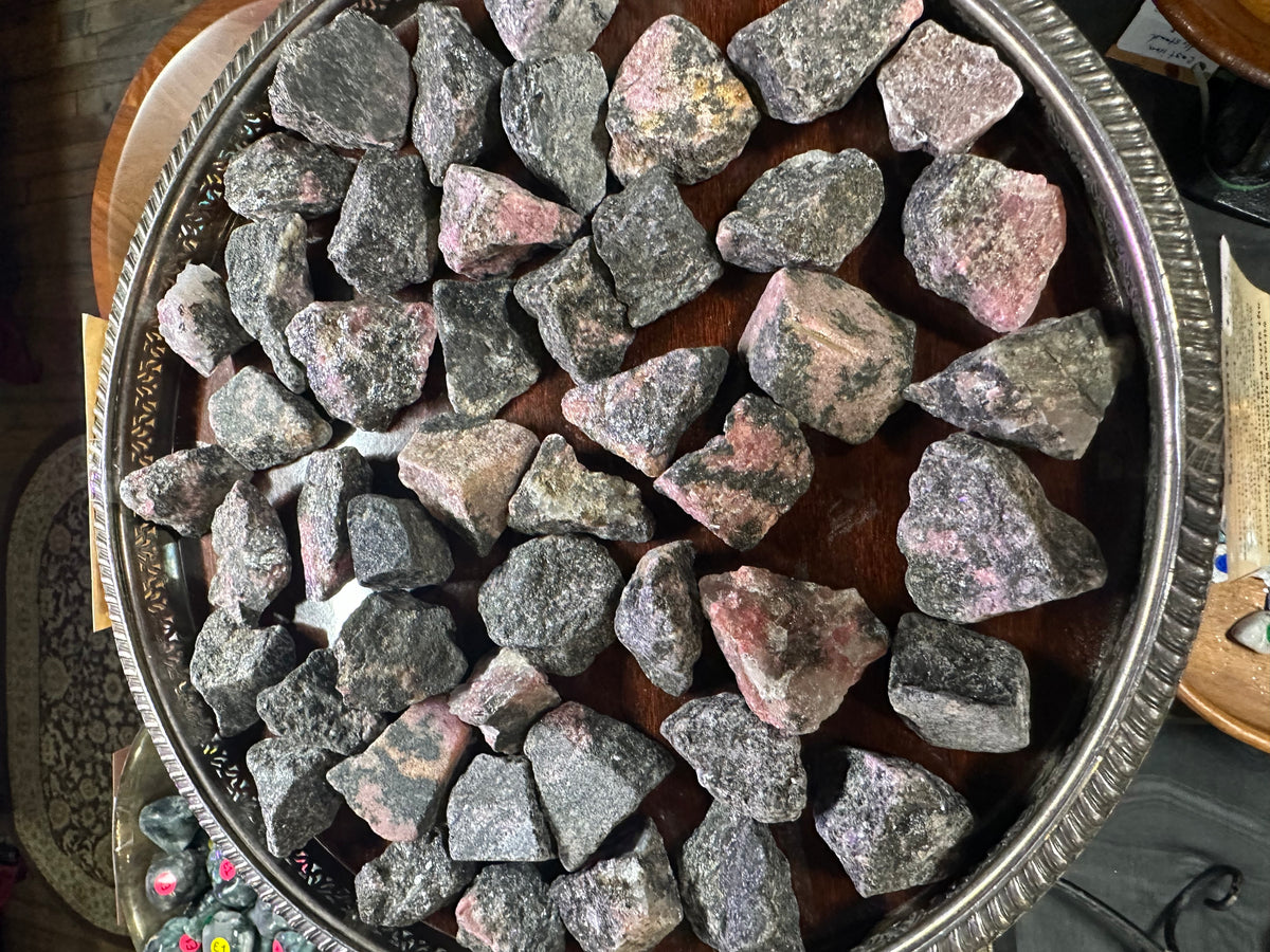 Raw Rhodonite #R9 – WitchLab