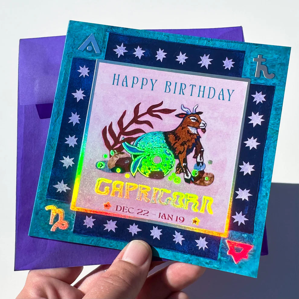 
                  
                    *NEW* Holographic Zodiac Greeting Cards
                  
                