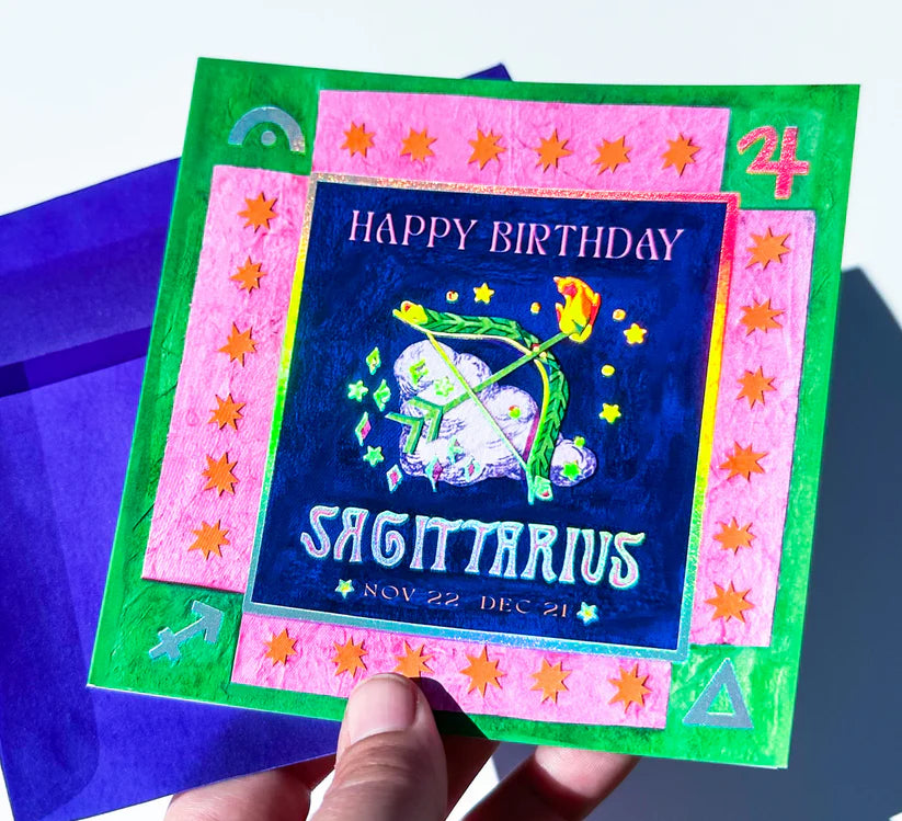 
                  
                    *NEW* Holographic Zodiac Greeting Cards
                  
                