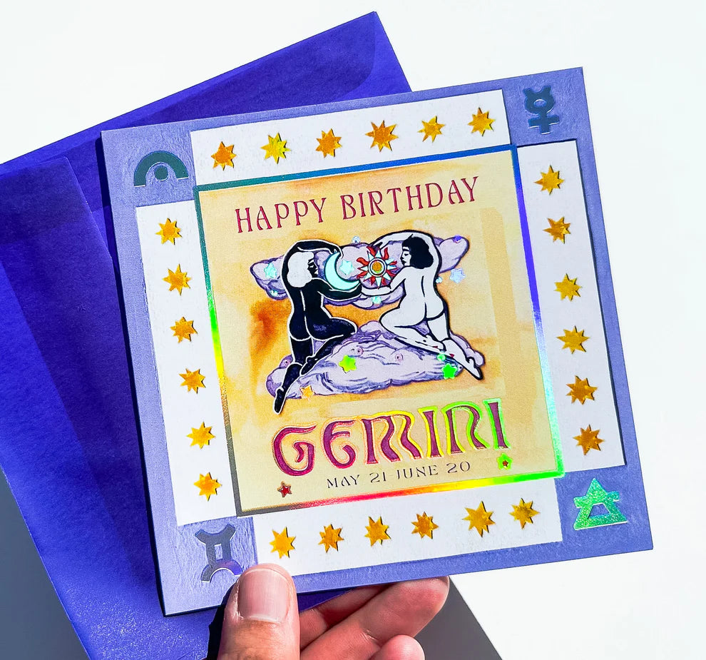 
                  
                    *NEW* Holographic Zodiac Greeting Cards
                  
                