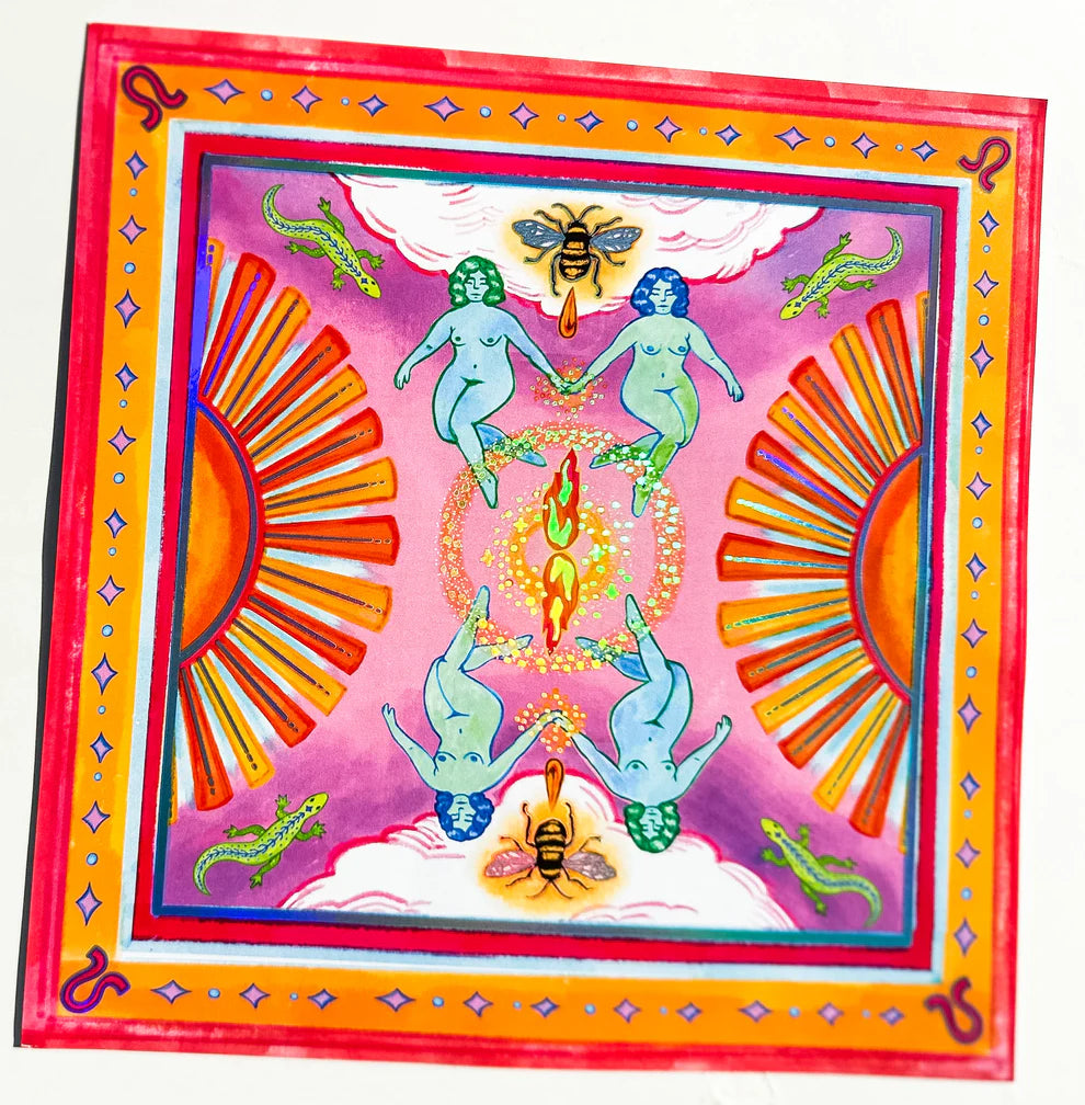 
                  
                    Wheel of the Year 10x10 Foiled Print
                  
                