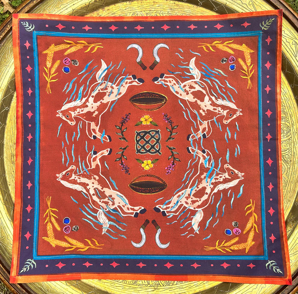 Wheel of the Year Altar Cloths - Lughnasadh
