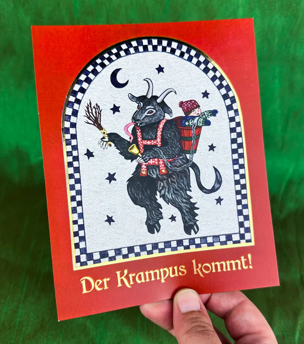 Krampus Mini Print