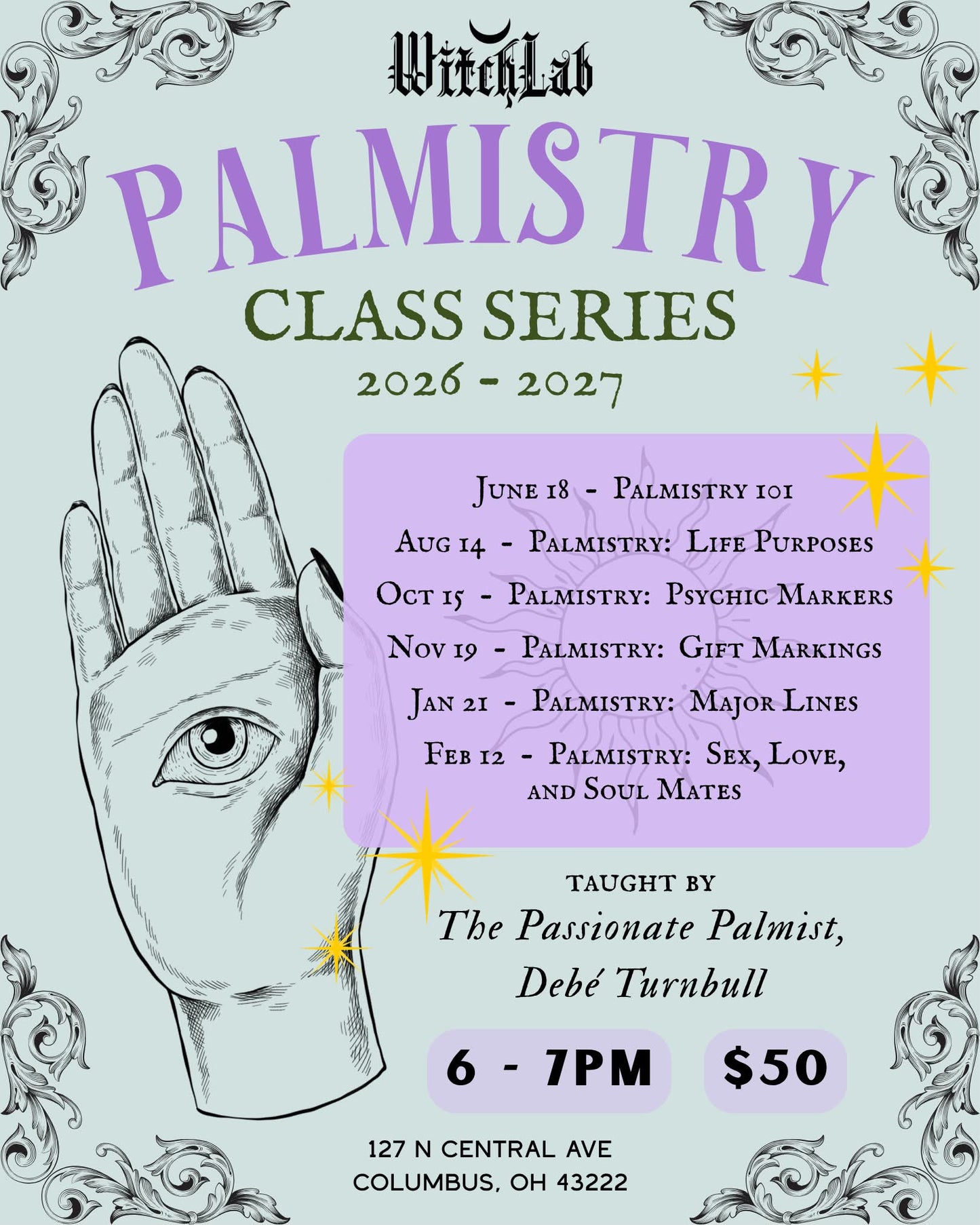 Palmistry: Sex, Love, and Soul Mates - Class #6 in our Palmistry Class Series