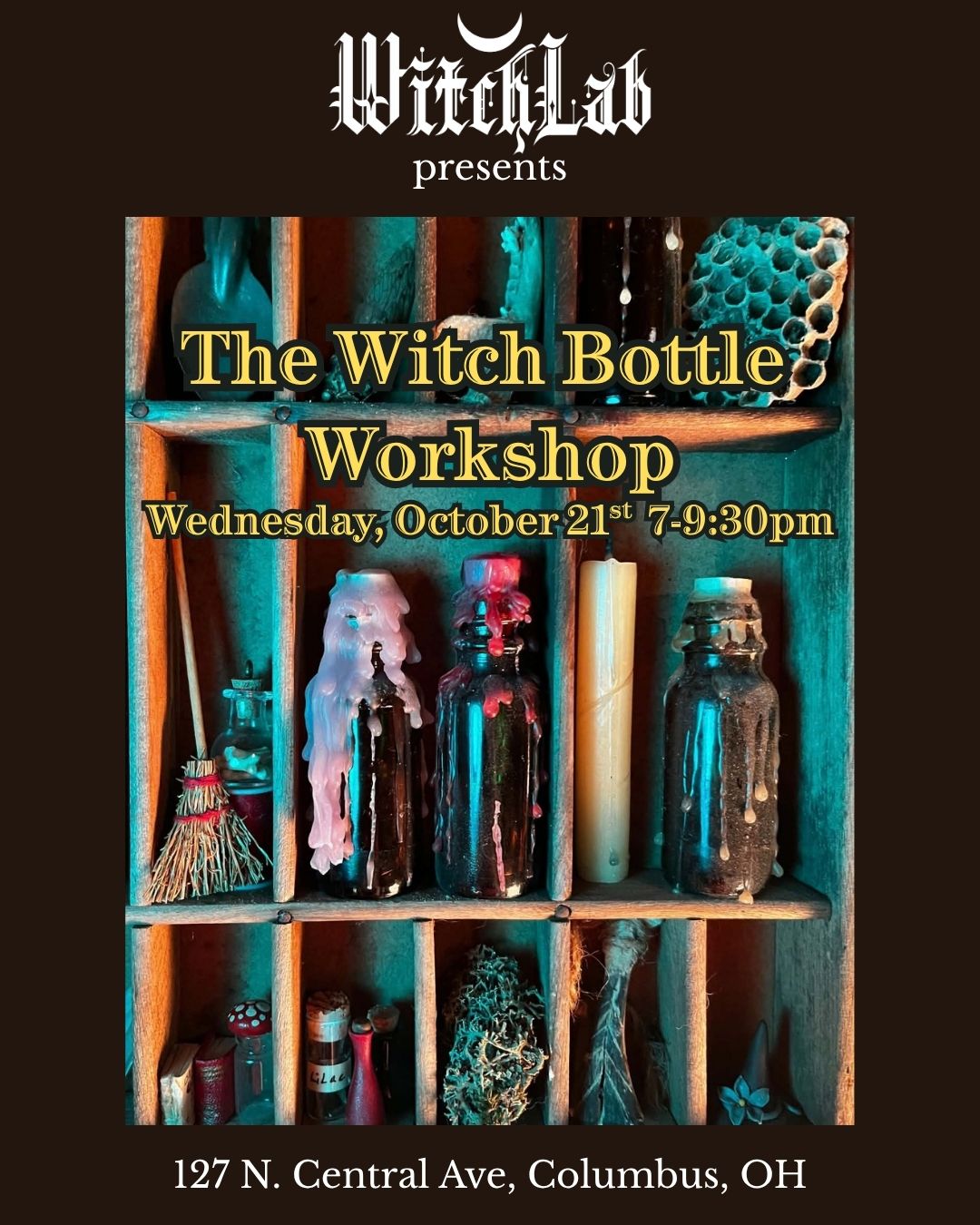 
                  
                    The Witch Bottle Workshop
                  
                