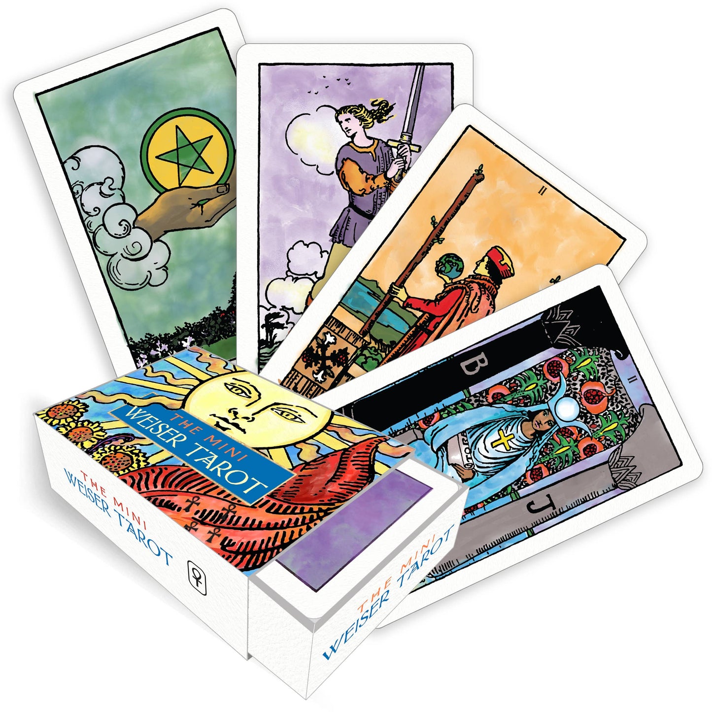 
                  
                    The Mini Weiser Tarot (78 Full-Color Cards, Mini RWS Deck)
                  
                