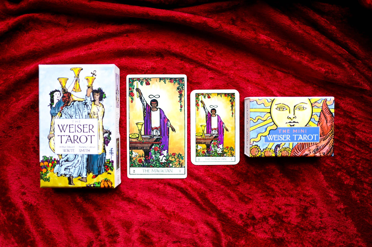 
                  
                    The Mini Weiser Tarot (78 Full-Color Cards, Mini RWS Deck)
                  
                