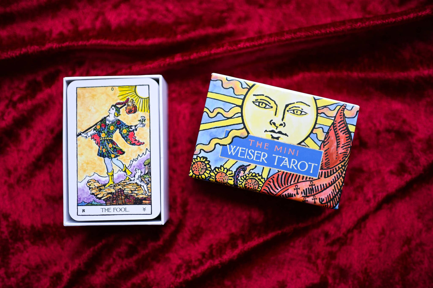 
                  
                    The Mini Weiser Tarot (78 Full-Color Cards, Mini RWS Deck)
                  
                
