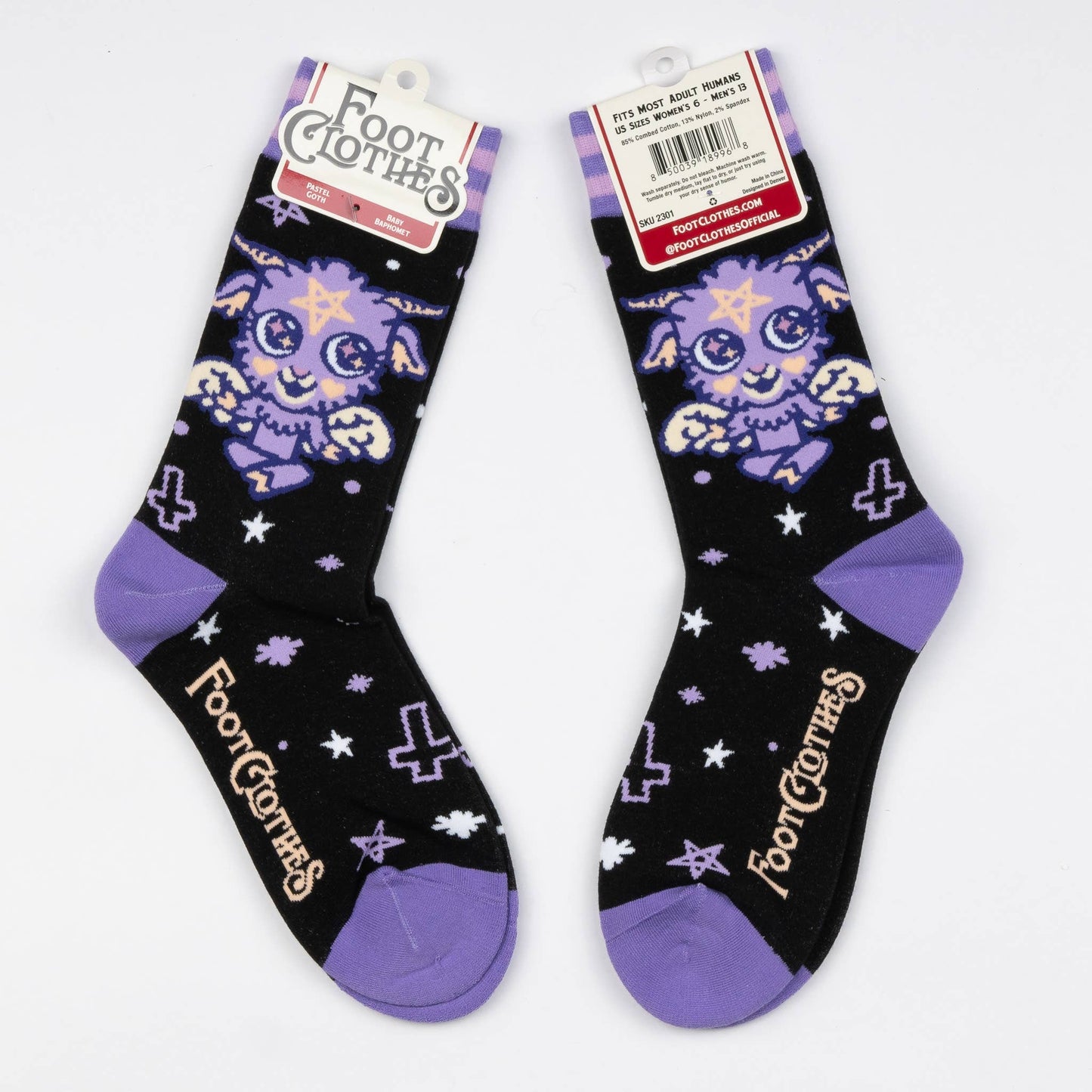 
                  
                    Baby Baphomet Crew Socks
                  
                