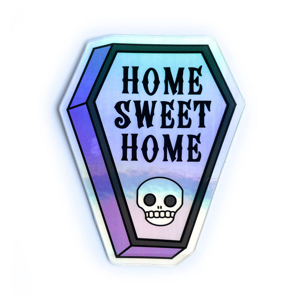 Home Sweet Home Holographic Sticker