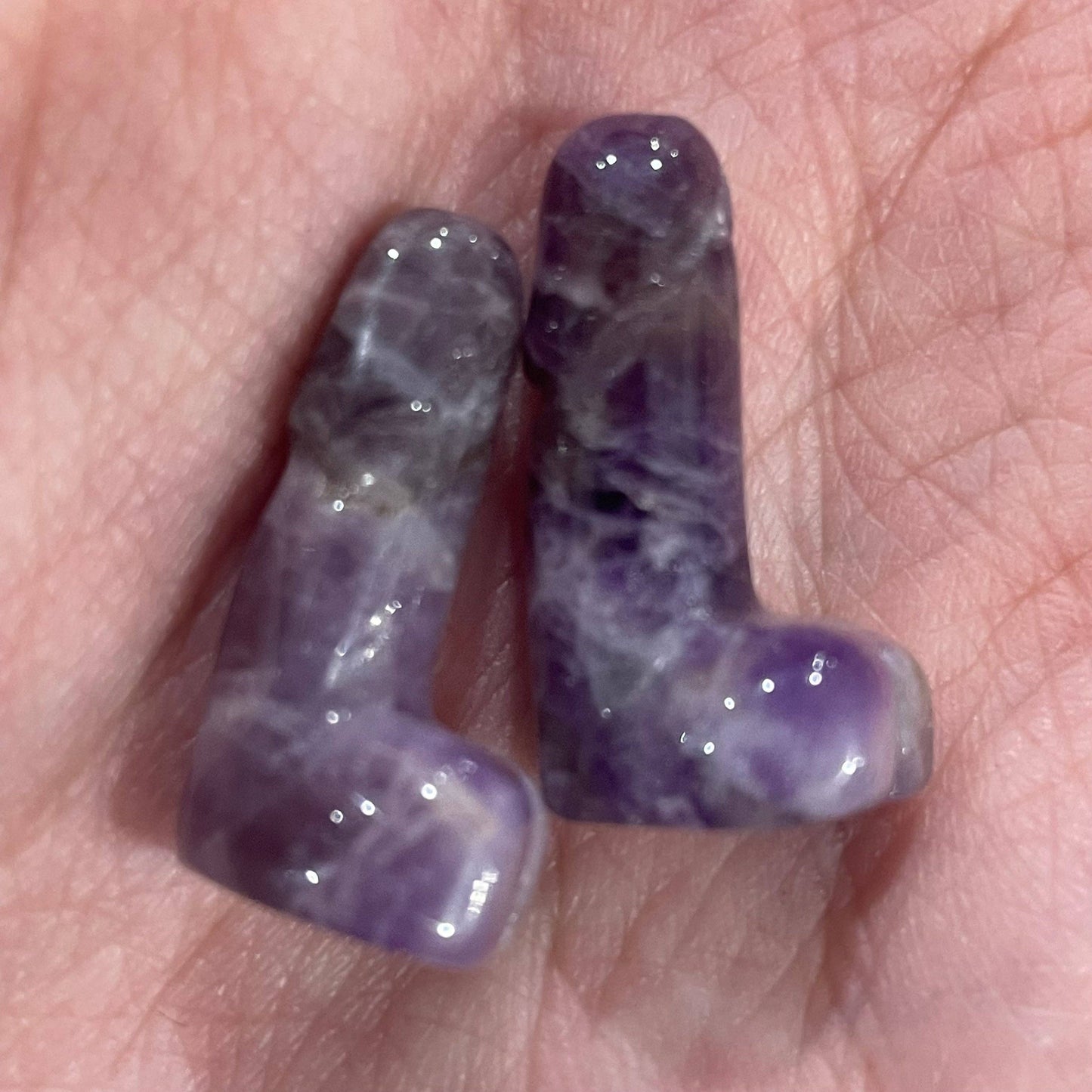 
                  
                    Crystal 1” Phallus Penis: Amethyst - Thick
                  
                