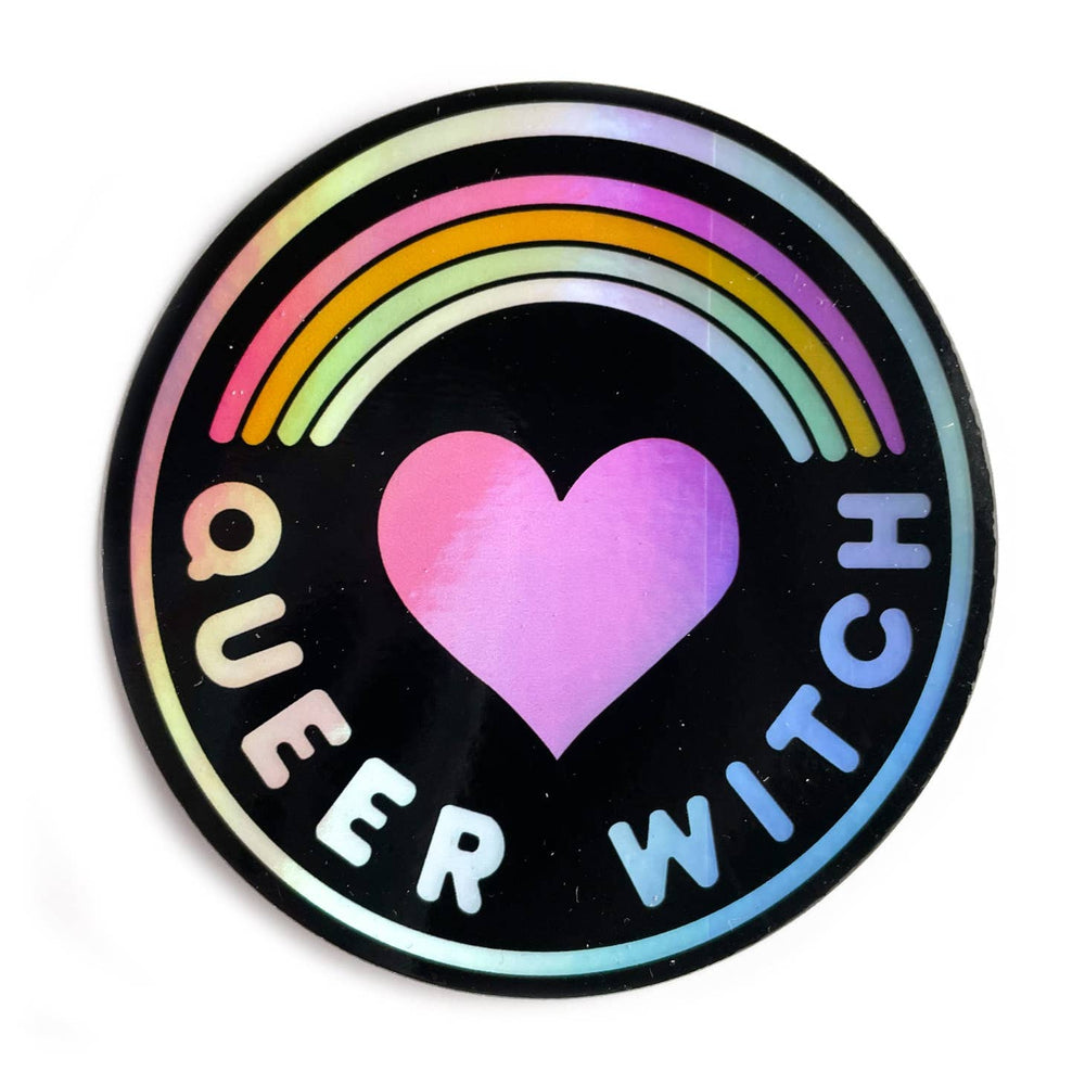 Queer Witch Holographic Sticker