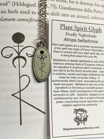 Assorted Plant Spirit Glyph Pendant