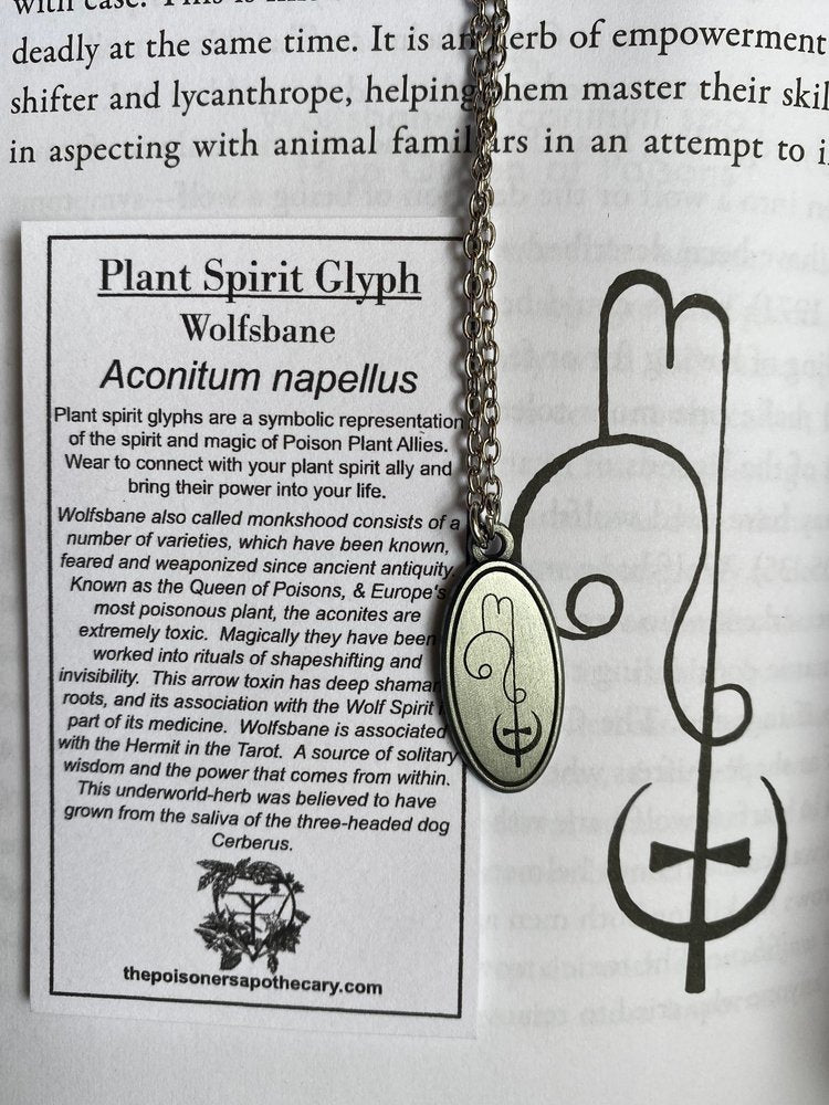 Assorted Plant Spirit Glyph Pendant