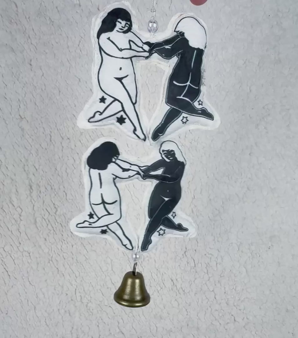 
                  
                    Load and play video in Gallery viewer, Lady Bell Chain Charm
                  
                