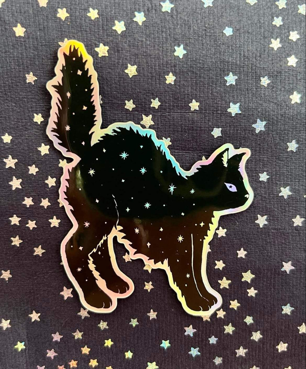 
                  
                    Holographic Witch Familiar Stickers
                  
                