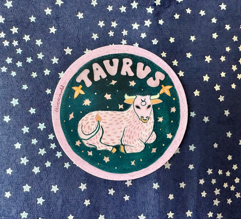 Zodiac Sticker - Taurus