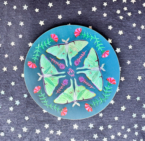 Holographic Transformation Sigil Sticker