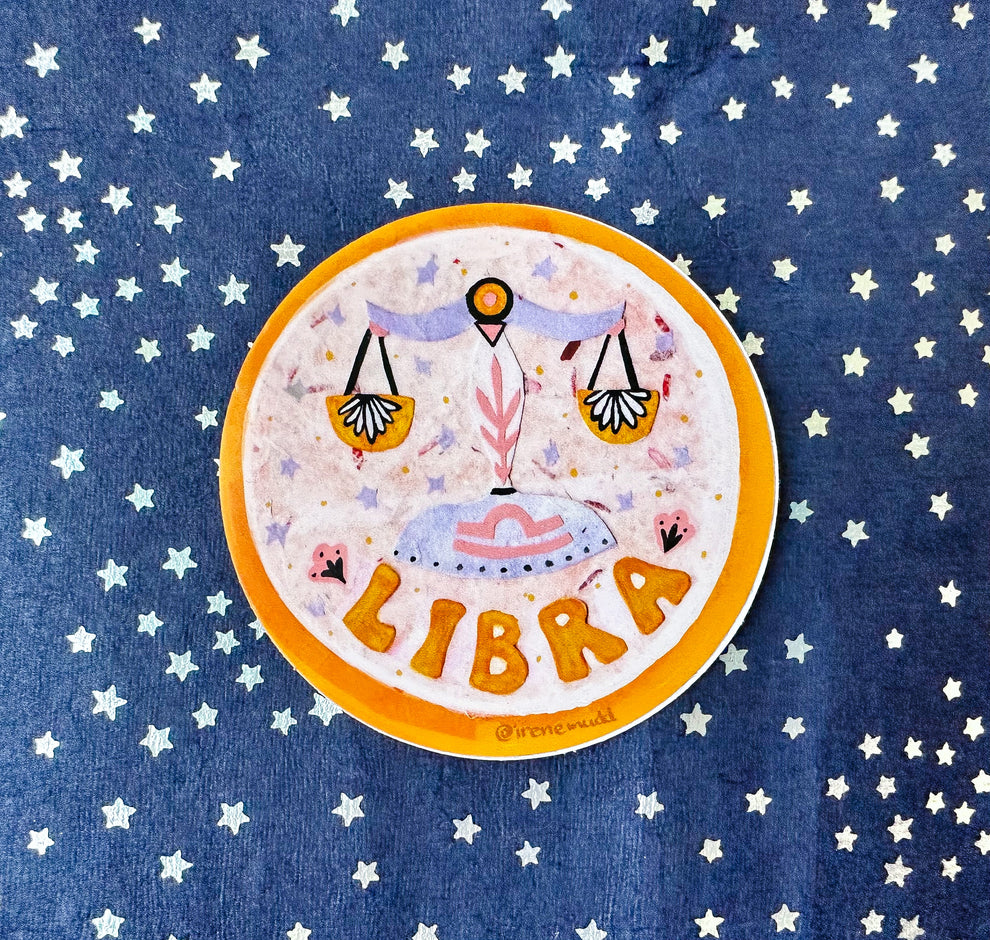 Zodiac Sticker - Libra