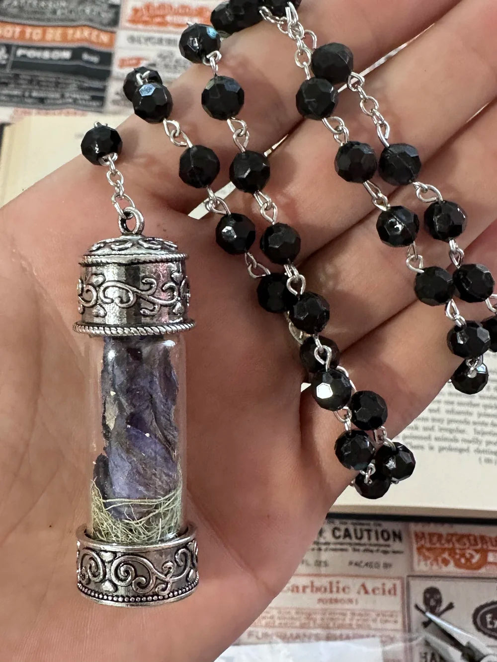 
                  
                    Wolfsbane Vial Rosary
                  
                
