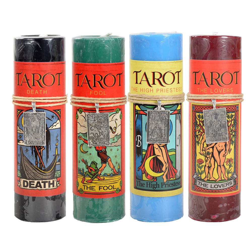 
                  
                    Tarot Candle w/ Tarot Card Pendant
                  
                