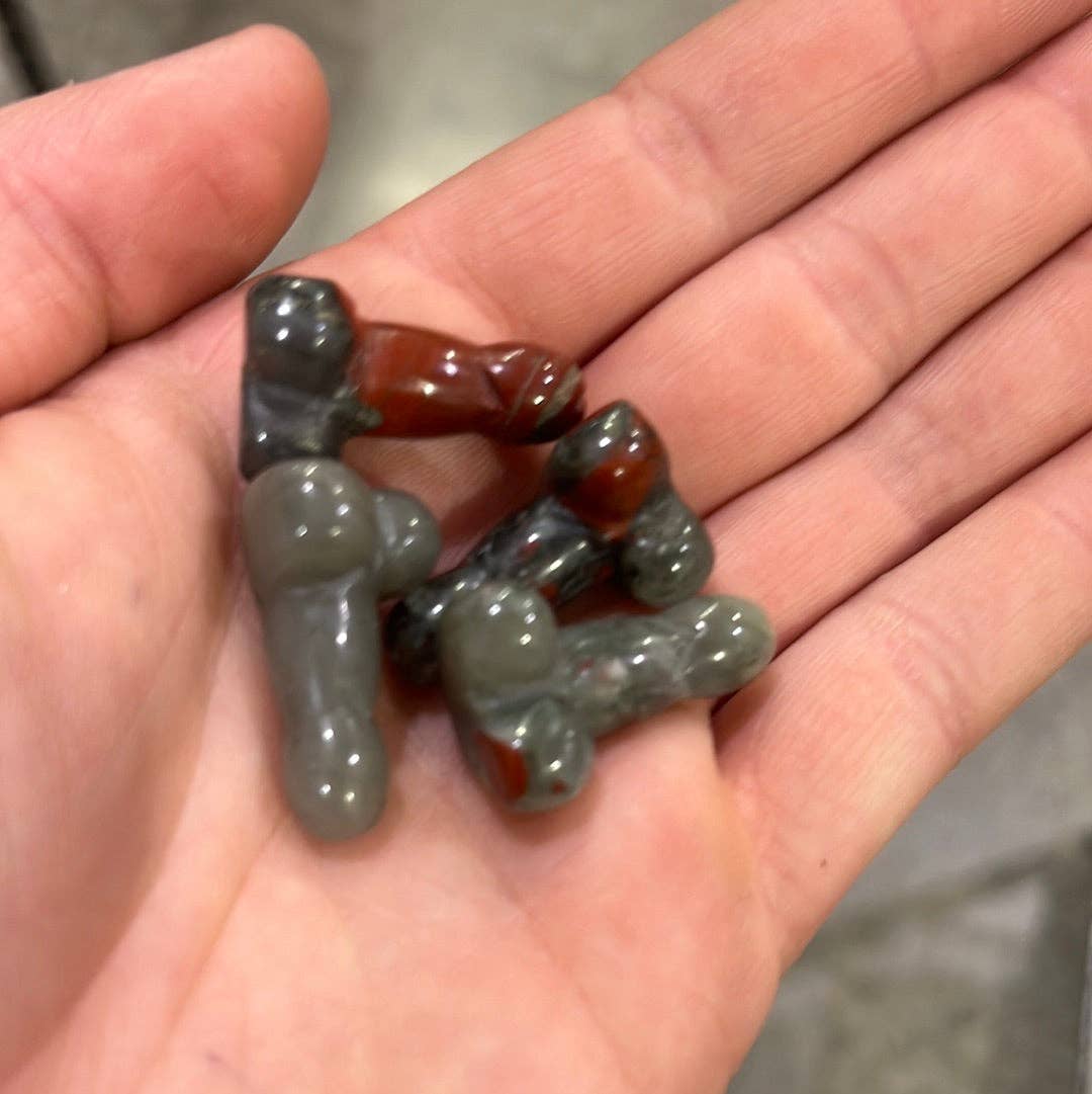 
                  
                    Crystal 1” Phallus Penis: African Bloodstone
                  
                