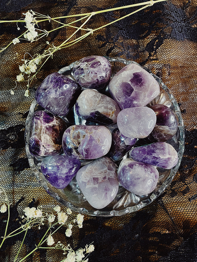 Tumbled Amethyst #A2 – WitchLab