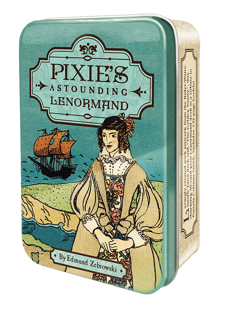 Pixie's Astounding Lenormand in a tin