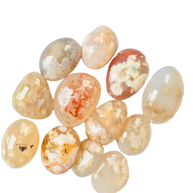 Tumbled Flower Agate #F2