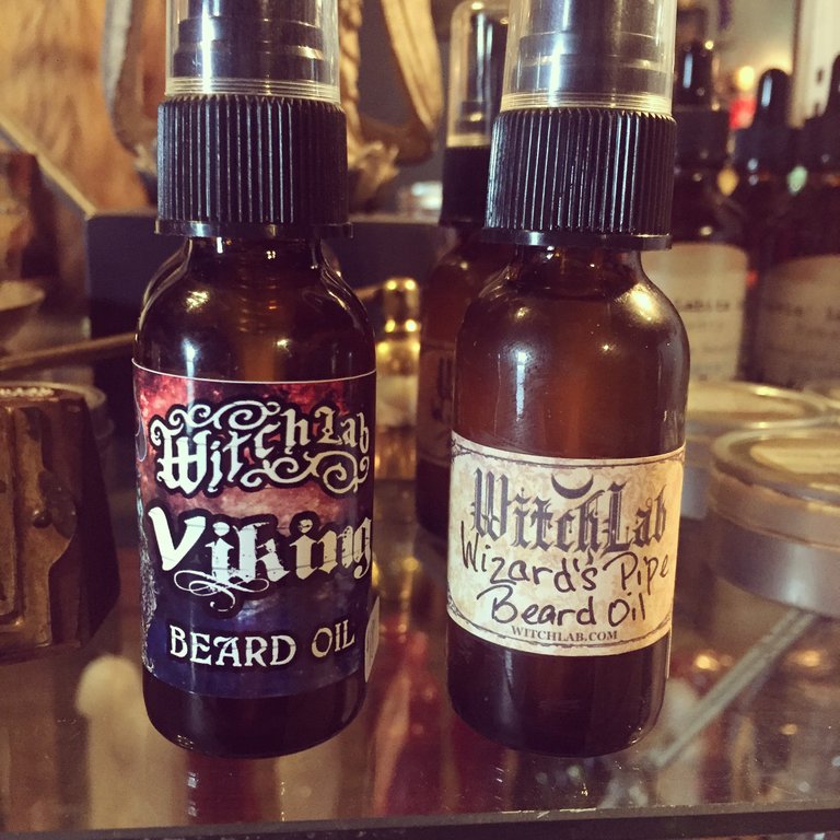 Beard Oils - Viking, Wizard's Pipe, and Enchanted Woods